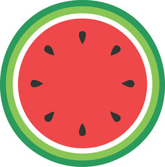 Obraz premium slice of watermelon