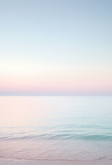 Obraz premium pink sky and sea