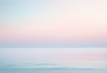 Obraz premium pink sunset over the sea
