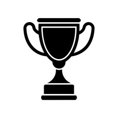 League Trophy Icon in Flat Vector Style
