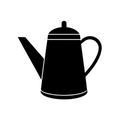 Metal Water Bottle Vector Icon in Minimal Style