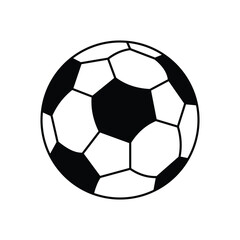Fototapeta premium Soccer Ball Vector icon