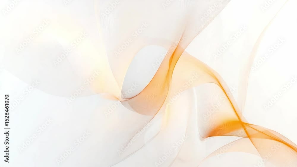 Poster fluid dynamics: abstract image captures the graceful dance of flowing lines. the image's subtle grad