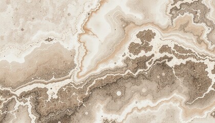 Detailed abstract earthy marble. Warm browns, creams, and whites create natural flowing lines