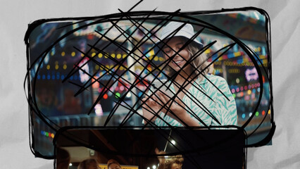 Dynamic Grunge Transition 06