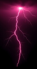 Pink Lightning Bolt Strike