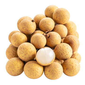 Realistic PNG Fresh Longan Bunc