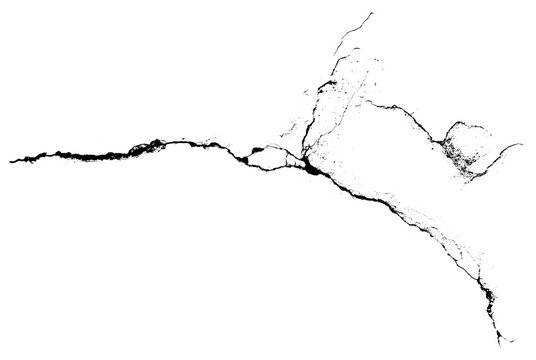 One big crack PNG rtansparent background