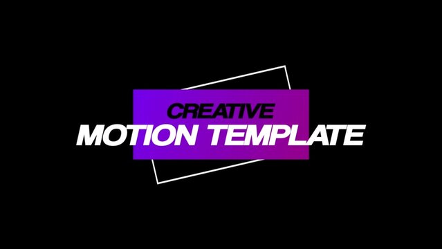 Elegant Minimal Title 05