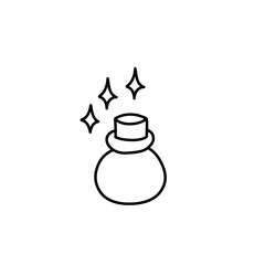 Obraz premium Magic Related Line Icon