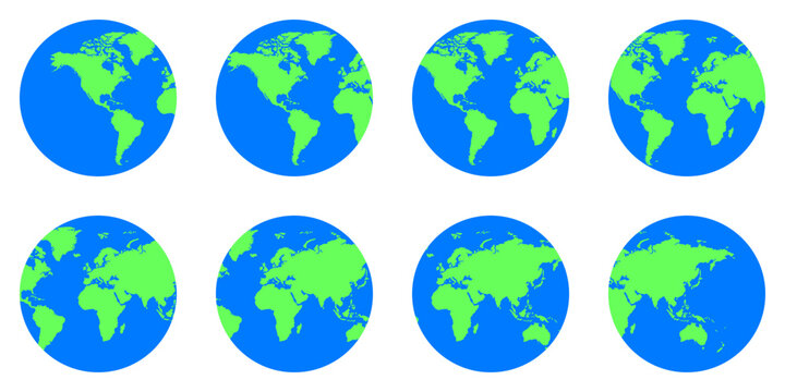 Detailed a set of sky blue and green world map image, perfect for travel blogs, business presentations, educational materials, and design projects. Enhance your content with this high-quality visual.