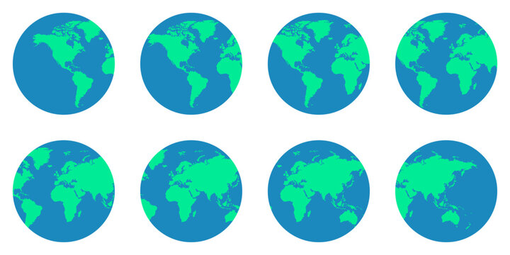Detailed a set of gray blue and green world map image, perfect for travel blogs, business presentations, educational materials, and design projects. Enhance your content with this high-quality visual.