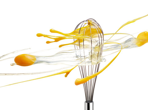 whisk beating eggs