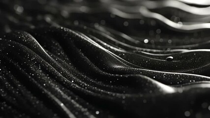 Abstract Waves with Shimmering Particles