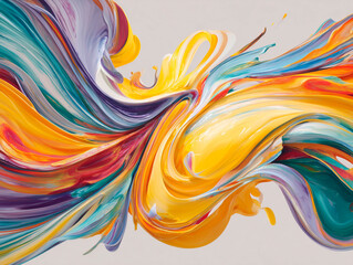 
Fluid forms, abstract shapes, flowing motion, vibrant colors, dynamic


