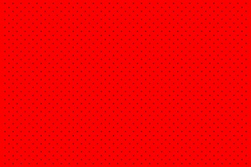 Polka dots texture pattern on red background. Polkadots pattern design for template, banner, wallpaper, textile, print, fabric, wrapping paper, card, packaging, etc. 