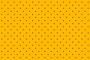 Dot seamless pattern polka on yellow background design. Abstract pattern with dot. Dot. Geometric backdrop with polka dot fabric.