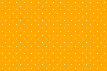 Polka dots texture pattern on yellow background. Polkadots pattern design for template, banner, wallpaper, textile, print, fabric, wrapping paper, card, packaging, etc. 