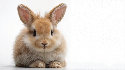 Adorable Fluffy Rabbit with Cute Features