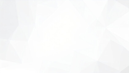 White polygon textured background with soft light and depth