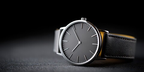 High-End Watch Design with Minimal Aesthetics