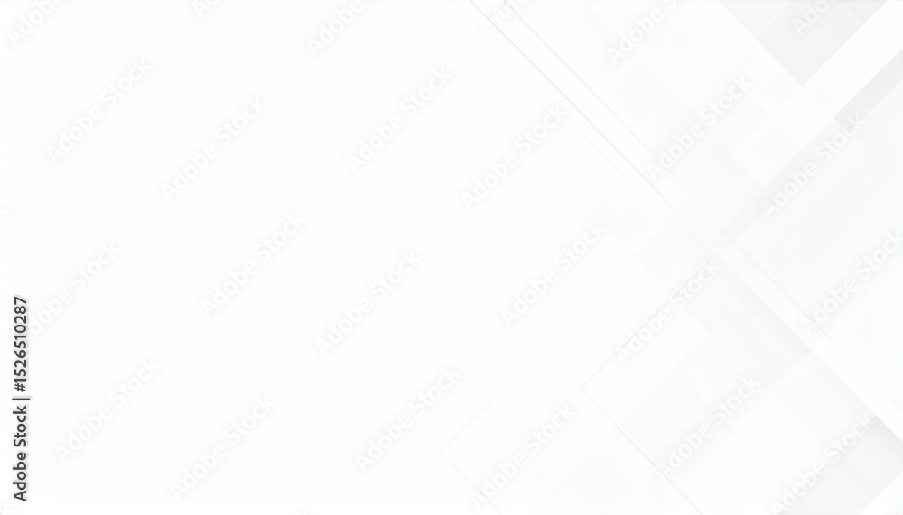 Poster abstract white background with geometric shapes and futuristic design elements