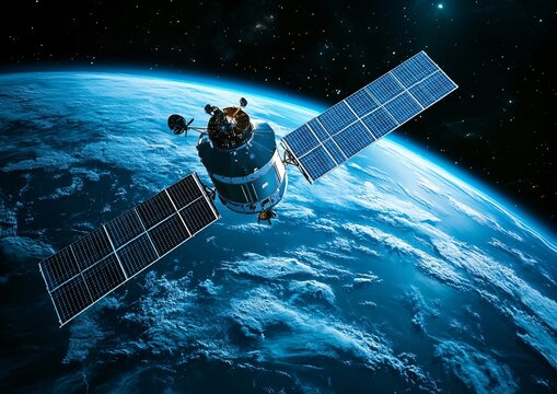 Isometric Wireless Technology and Global communication icons towers satellite
