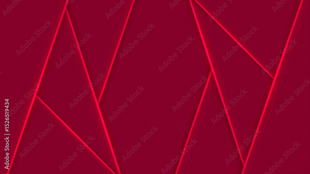 Poster simple moving gray shapes minimal background with glowing and shiny lines luxury background