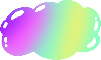 Pastel Dream Cloud Illustration PNG