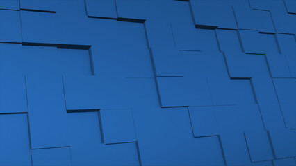 Simple and elegant moving 3d cubes geometric shapes minimal background