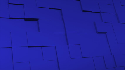 Simple and elegant moving 3d cubes geometric shapes minimal background