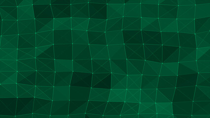 Abstract lines and dots slowly moving hi-tech background, futuristic grid pattern technology...