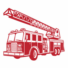 fire truck vector