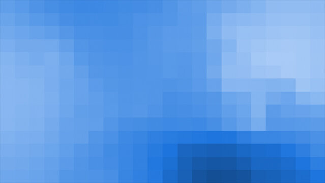 Simple and classy pixilated square box pattern Royal blue color minimal geometric background - Powered by Adobe