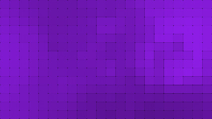Simple and classy pixilated square box pattern with lines Purple color minimal geometric background