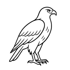  kite vector realistic line icon on white background
Vector line icon animal, wildlife
