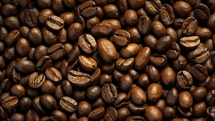 coffee beans close up