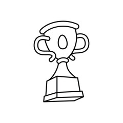 Trophy Vector icon