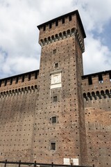 Torre di Bona of the Sforza Castle, Milan, Italy