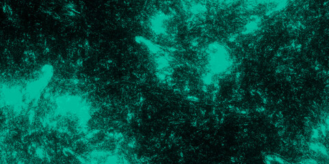 Abstract sea green watercolor hand painted watercolor. teal art background light teal and sea green colors. Green color powder explosion, isolated on dark cosmic powder Scattered Copy Space messy.