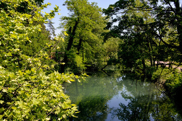 Parc de la Tête d’Or, Label Jardin remarquable, Lyon, 69, Rhône, France
