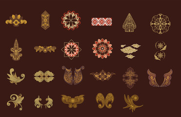 Indonesian Traditional Ornament 
