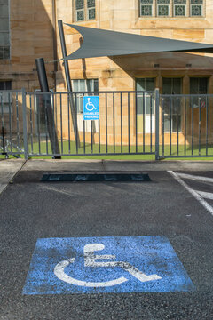 disabled parking spot