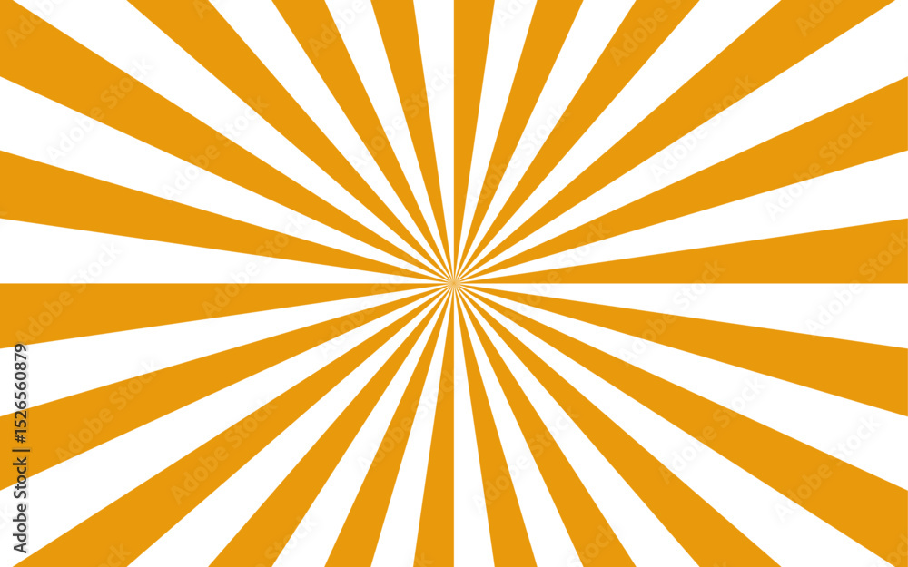 Aufkleber Abstract dynamic vibrant background with bright yellow and white spiral rays. Sunburst pinwheel design, with sense of movement and energy. Wavy, curved stripes twist with a visual illusion of spinning