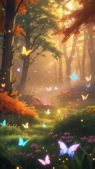 autumn in the forest