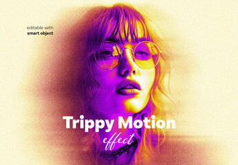 Trippy Motion Photo Effect