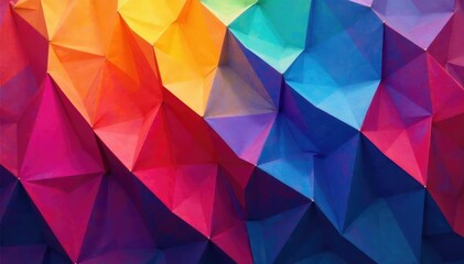 Fototapeta premium Abstract geometric shapes forming a repeating design , graphic, composition, colorful