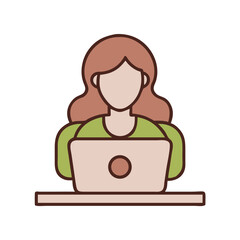 woman reading book