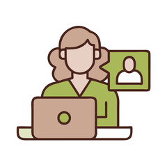 Online Learning Icon