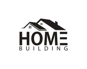 home logo creative design roof business industry building apartment